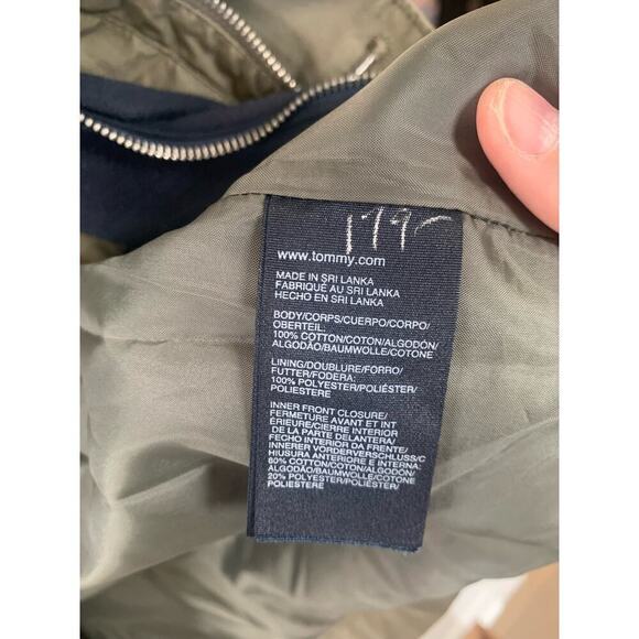 NWOT Tommy Hilfiger Military Utility Full Zip + Button Jacket - Picture 9 of 9